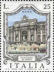 ITALY  year 1973 Unmounted Mint ,Never Hinged-complete set of  3  -Bid per stamp