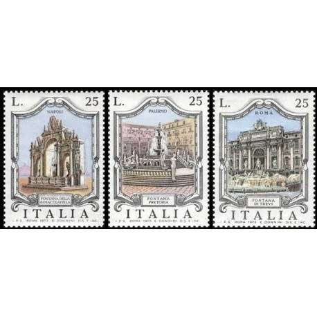 ITALY  year 1973 Unmounted Mint ,Never Hinged-complete set of  3  -Bid per stamp