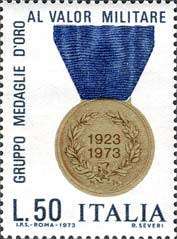 ITALY year 1973- Unmounted commemorative-Mint Never Hinged--complete set 1 val.- Superb  condition-