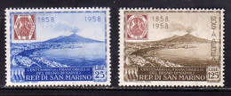 San Marino - year 1958 unmounted set   of 2  val -  stamps MNH