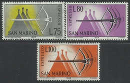 San Marino - year 1966 unmounted   3 val -MNH- express post