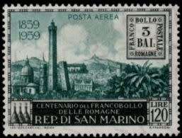 San Marino - year 1959 unmounted 1val -MNH- Romagna stamps centenary airmail