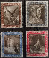 San Marino - year 1965 unmounted 4 val -complete set MNH-Dante alighieri