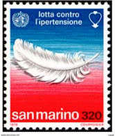San Marino - year 1978 unmounted 1 val -complete set MNH-hypertension