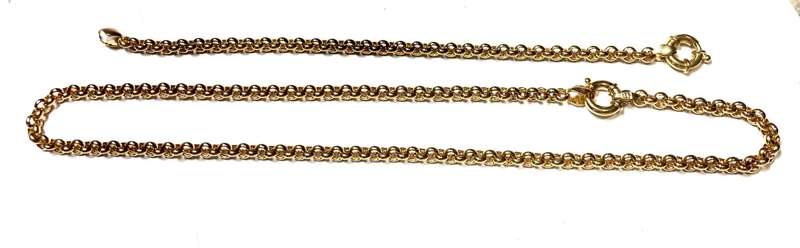 9 K / 9 carat solid Gold, Imported yellow mm 5,4 wide ,Belcher bracelet with signoretti clasp