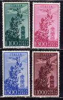 ITALY  year 1955-- Unmounted Mint ,Never Hinged,  Superb  condition- Airmail  complete set of 4