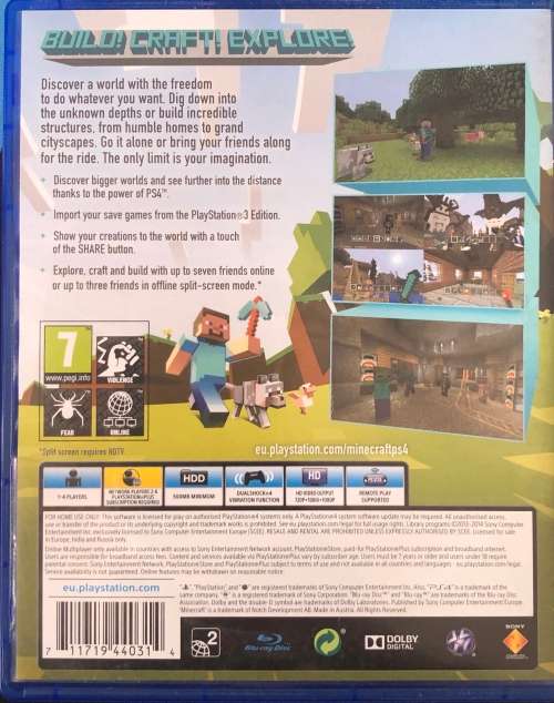 Minecraft [PS4]