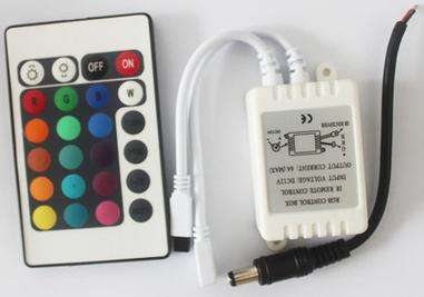 RGB LED LIGHT  24 colour remote control