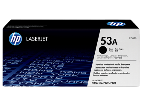Original HP 53A Black LaserJet  Q7553A Toner Cartridge