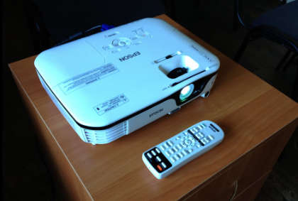 Epson EB-X12 H429B LCD Projector With Remote Control - 30 inches - 300 inches Size - New Lamp