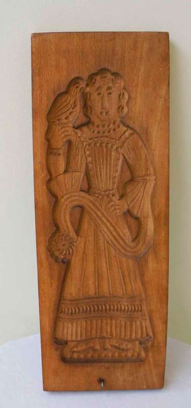 Old Wooden Dutch Cookie Mould (Speculaas Mould)