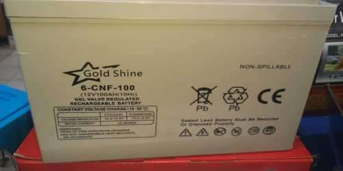 100ah 12v Gel Goldshine Battery