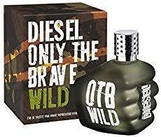 Mens Diesel only the brave Wild 125ml perfume