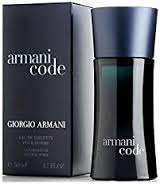 Men`s giorgio Armani Code 75ml perfume