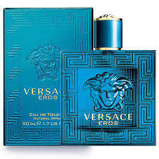 Men`s Versace eros Blue 100ml perfume