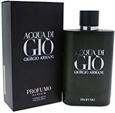 Mens Giorgio armani Aqua Di Gio Perfumo 100ml (black) perfume