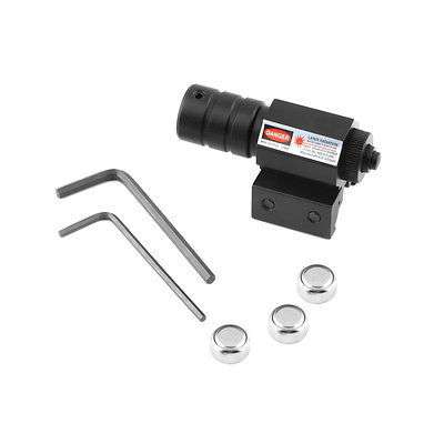 Tactical Red Laser Beam Dot Sight Scope for Gun Rifle Weaver Mount Rail