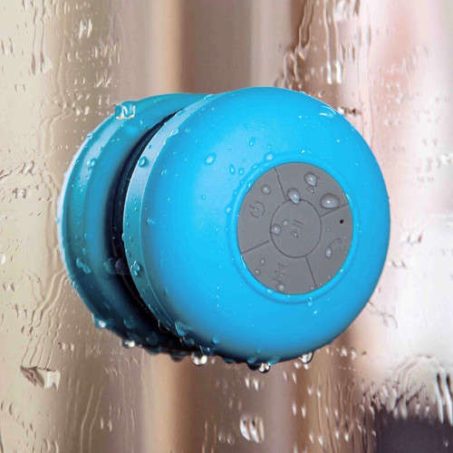 Portable Shower Waterproof Wireless Bluetooth Speaker Car Handsfree Call Music Suction Mic