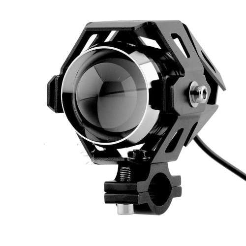 Motorcycle Bike LED Headlight Driving Fog Spot Light Lamp