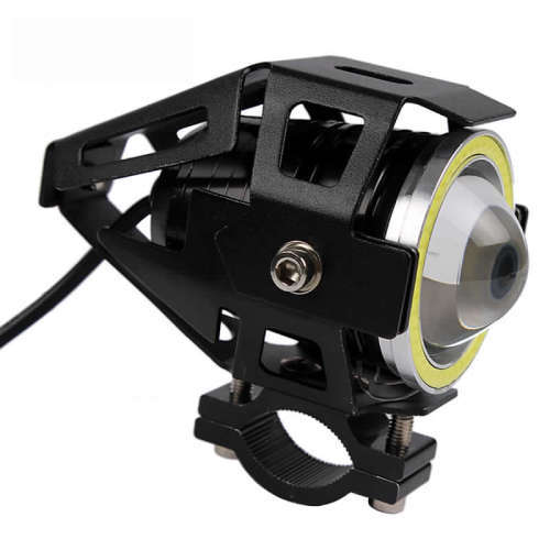 Motorcycle Bike LED Headlight Driving Fog Spot Light Lamp