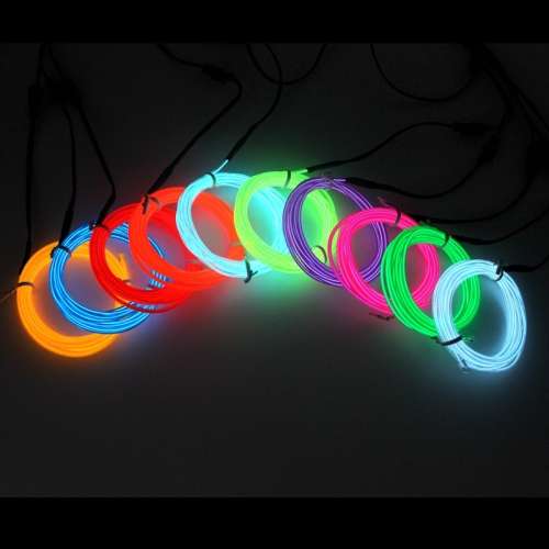 Flexible Led Neon Light Glow EL Wire Rope
