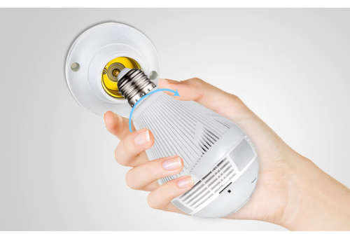 Wireless WiFi Panorama Camera Bulb