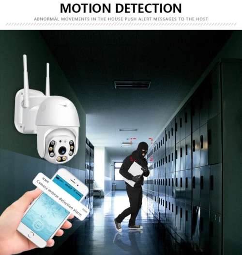1080P PTZ Wifi Auto Tracking Motion Wireless Outdoor Security Camera