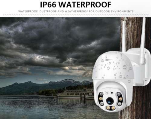 1080P PTZ Wifi Auto Tracking Motion Wireless Outdoor Security Camera