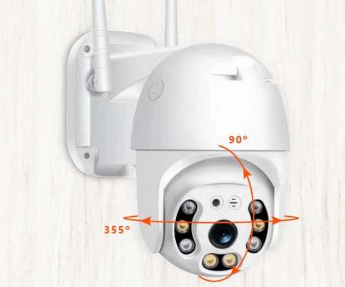1080P PTZ Wifi Auto Tracking Motion Wireless Outdoor Security Camera