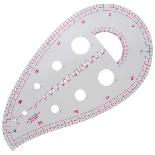 Armhole Circular Sleeve Cage Curve Ruler