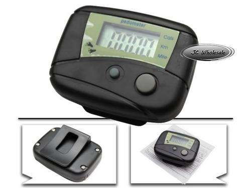 Weight Loss Pedometer LCD Step Walking Calorie Counter Distance