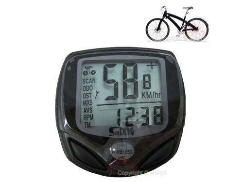 Wireless Bicycle LCD Computer Odometer Speedometer