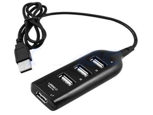 NEW 4 PORT HIGH SPEED MINI USB 2.0 HUB FOR LAPTOP PC