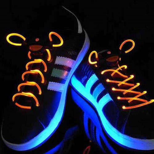 LED Light Up Shoes Shoelaces Luminous Shoestring great gift