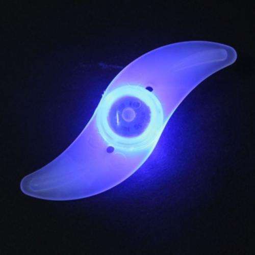 Bicycle Wheel Spoke Tyre LED Bright Light Bike Lamp Blue x 2