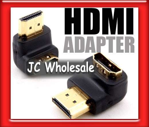 Premium 1.3 Gold HDMI Male to Female Converter Adapter