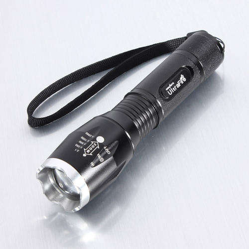 Ultrafire CREE XM-L T6 5 Mode 1600lm Zoomable LED Flashlight