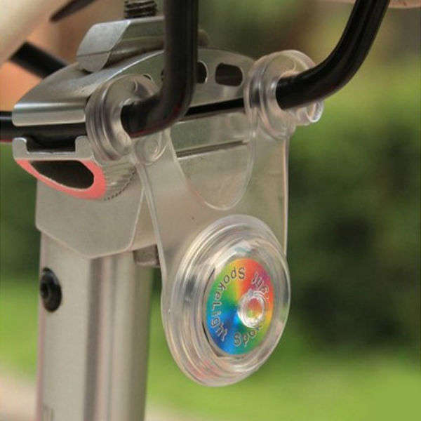 Bicycle Cycling Hanging Lamp Seat Light Front Fork Caution/Tail Light Colorful