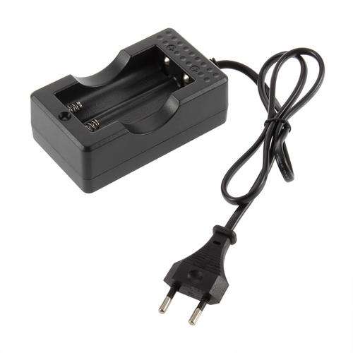 Battery 18650 Travel Charger Wired AC Digital Li-Ion EU