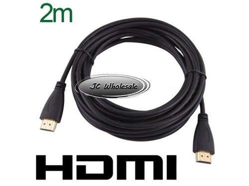 Premium 6FT 2M HDMI Cable Gold Plated Connection V1.4 HD 1080P for PS3 HDTV
