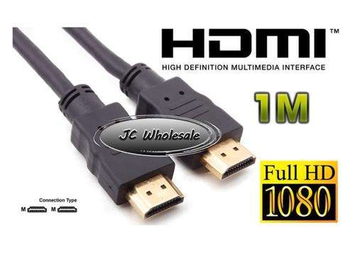 High Speed Premium V1.4 Gold HDMI Cable for Sony PS3 1080P 1M 3FT