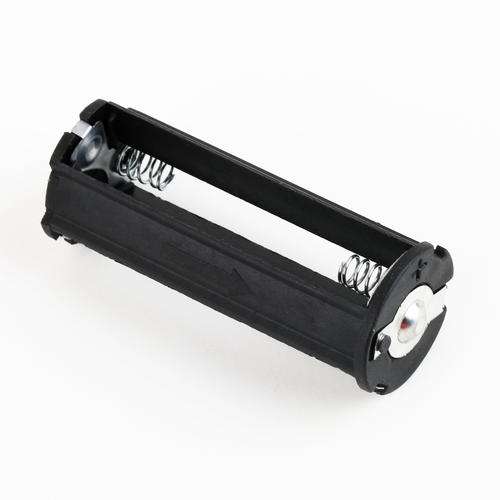 3 AAA Black Cylindrical type Plastic Battery Holder adaper