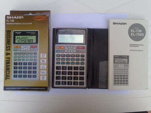 Sharp EL-738 Financial Business Calculator