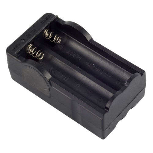 Travel Wall Charger 2 18650 Rechargeable Battery 110V-240V