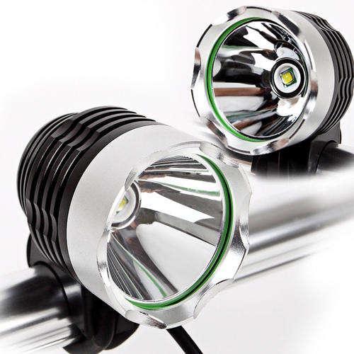 Two in One LED Bicycle light Headlamp New 3-Mode plus battery pack and charger great gift