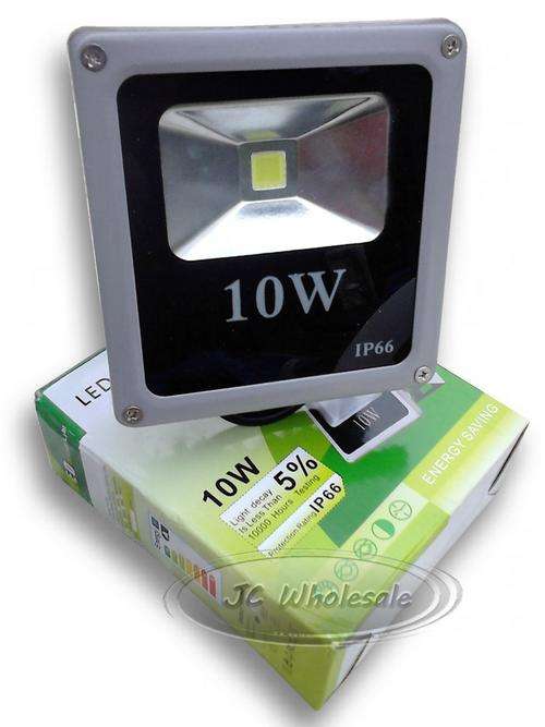 10W LED FLOODLIGHT - NEW DESIGN - SLIM VERSION