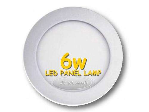NEW 6W ROUND LED CEILING PANEL LIGHT LAMP