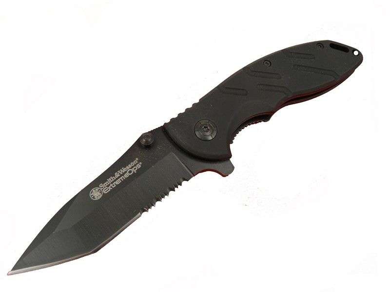 CLOSE COMBAT KNIFE - Smith & Wesson B038 EXTREME OPS KNIFE Great Gift for Him !!