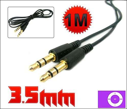 Universal 3.5mm Aux Cable MP3 Ipod Car Stereo