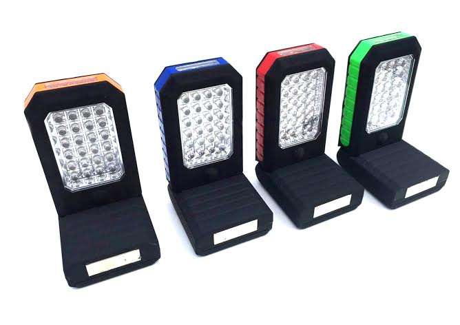LED LAMP 24 + 3 LED with magnet & hook